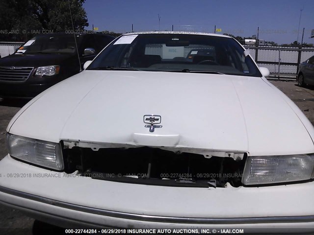 1G1BL53E5PR105586 - 1993 CHEVROLET CAPRICE CLASSIC WHITE photo 6