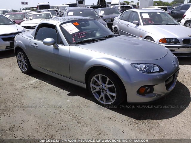 JM1NC2PF1D0229649 - 2013 MAZDA MX-5 MIATA GRAND TOURING GRAY photo 1