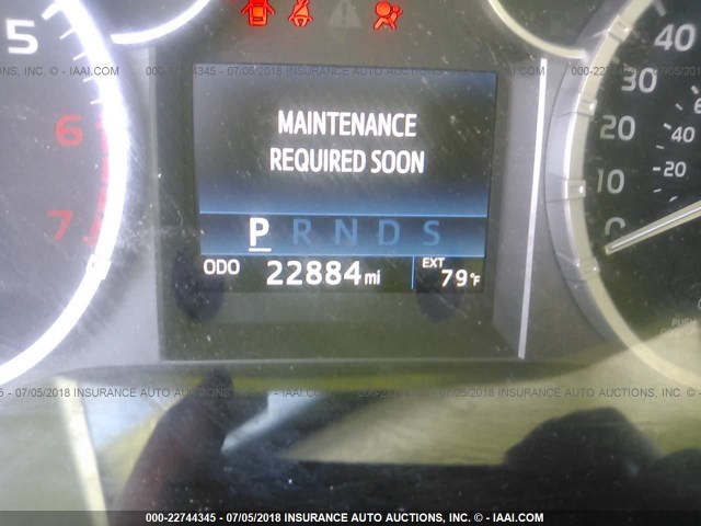 5TFAW5F18GX499132 - 2016 TOYOTA TUNDRA CREWMAX 1794/PLATINUM 蓝色 照片 7