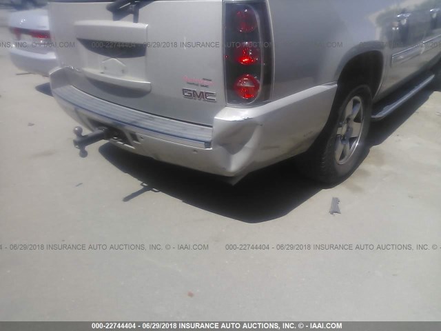 1GKFK66807J240257 - 2007 GMC YUKON XL DENALI SILVER photo 6