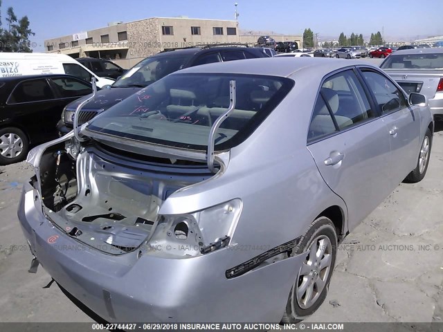 4T1BE46K39U283473 - 2009 TOYOTA CAMRY SE/LE/XLE SILVER photo 4