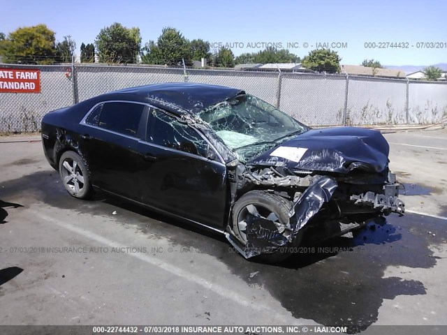 1G1ZC5E10BF159249 - 2011 CHEVROLET MALIBU 1LT 黑色 照片 1