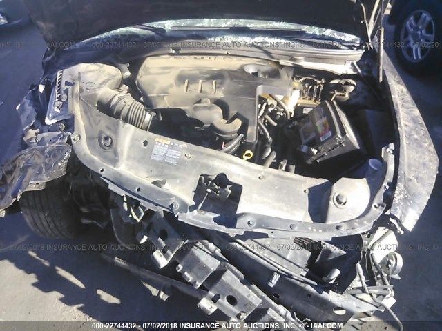 1G1ZC5E10BF159249 - 2011 CHEVROLET MALIBU 1LT 黑色 照片 10