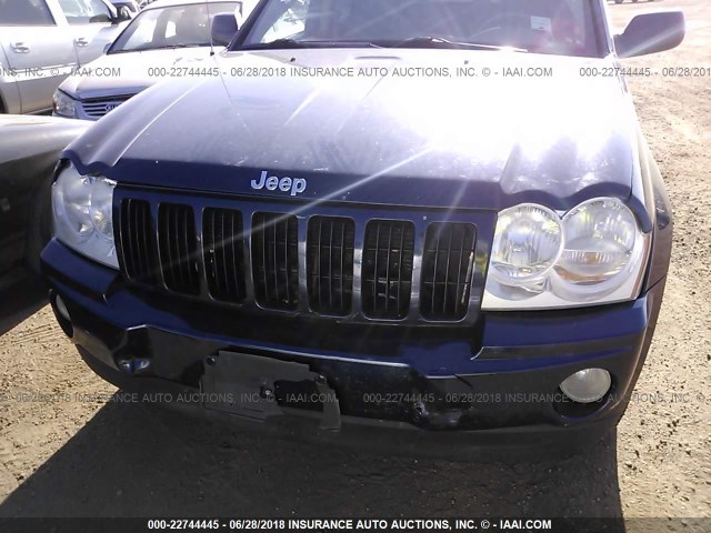 1J4GR48K66C269980 - 2006 JEEP GRAND CHEROKEE LAREDO/COLUMBIA/FREEDOM 蓝色 照片 6