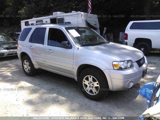 1FMCU94115KE08975 - 2005 FORD ESCAPE LIMITED SILVER photo 1