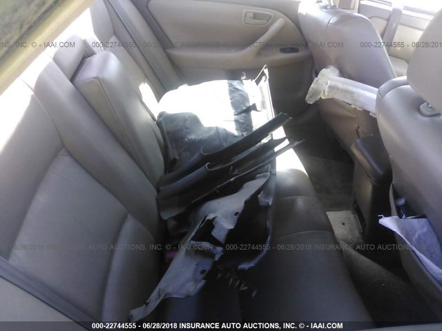 4T1BF28K2YU091345 - 2000 TOYOTA CAMRY LE/XLE 红色 照片 8