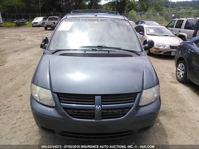 1D4GP24R97B136305 - 2007 DODGE GRAND CARAVAN SE GREEN photo 6