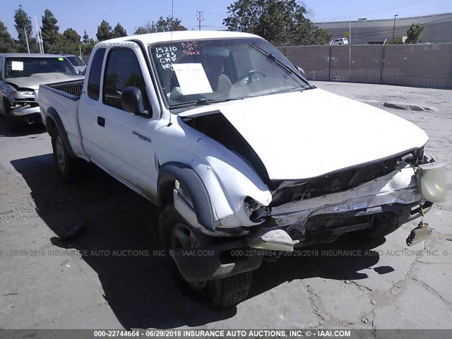 5TESN92NX4Z454527 - 2004 TOYOTA TACOMA XTRACAB PRERUNNER WHITE photo 1