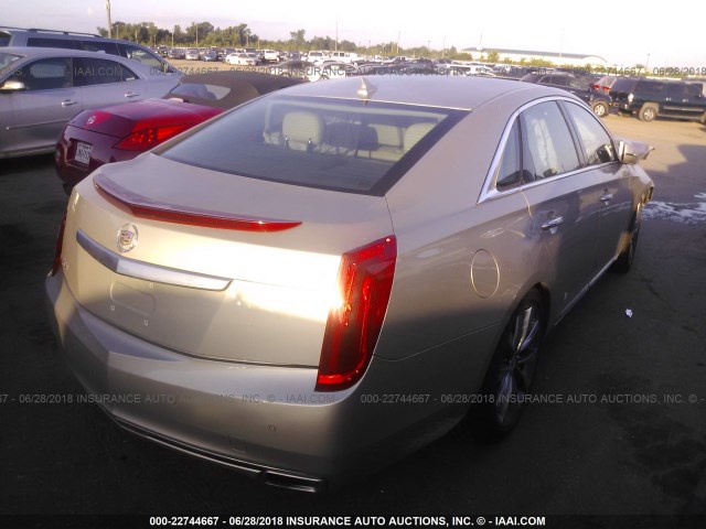 2G61P5S36D9218172 - 2013 CADILLAC XTS LUXURY COLLECTION TAN photo 4