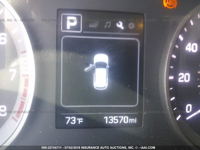 KM8J3CA49JU597346 - 2018 HYUNDAI TUCSON LIMITED/SPORT AND ECO/SE MAROON photo 7