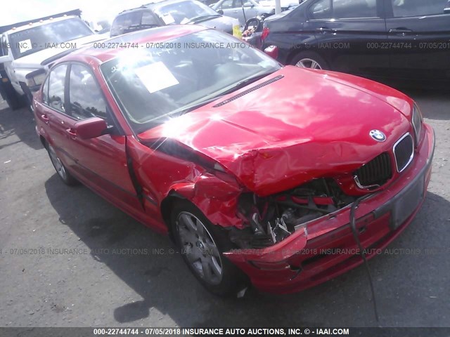 WBAAM3345YCB26180 - 2000 BMW 323 I RED photo 1