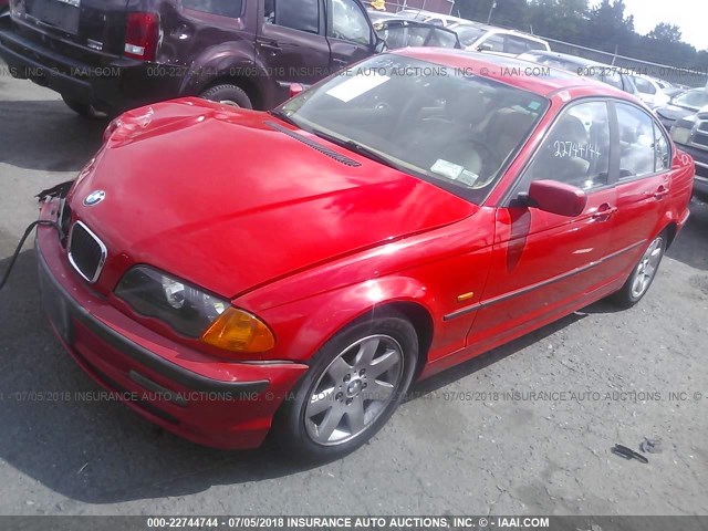 WBAAM3345YCB26180 - 2000 BMW 323 I RED photo 2