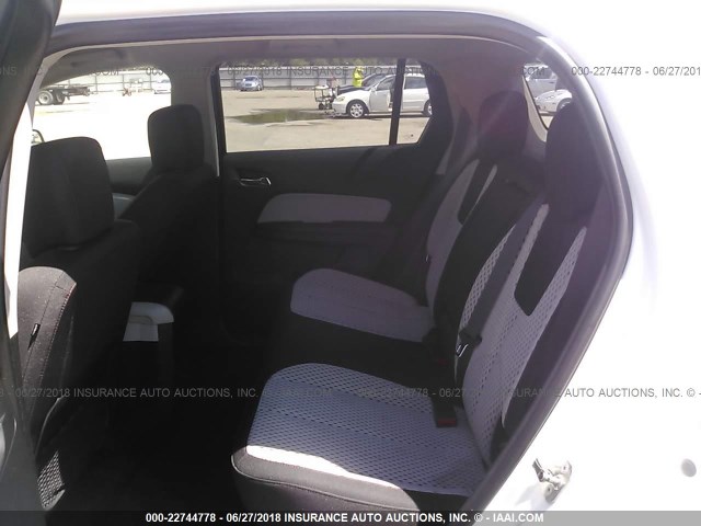 2GKALMEK8E6149188 - 2014 GMC TERRAIN SLE WHITE photo 8
