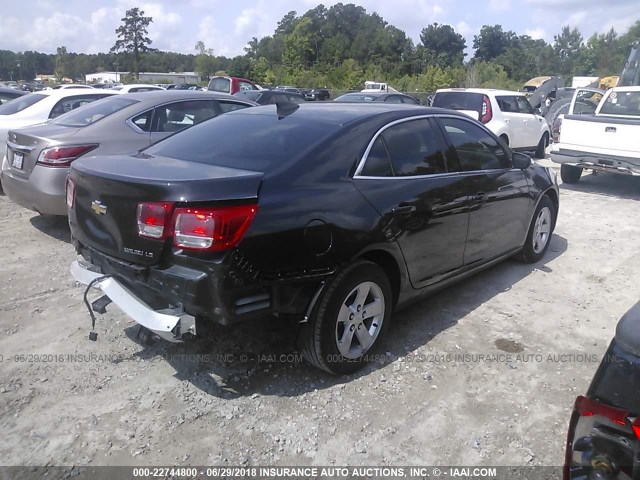 1G11A5SA6GU139811 - 2016 CHEVROLET MALIBU LIMITED LS შავი ფოტო 4