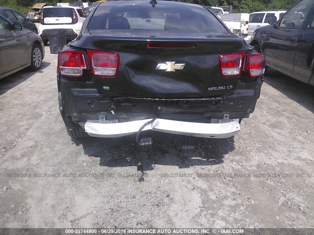 1G11A5SA6GU139811 - 2016 CHEVROLET MALIBU LIMITED LS შავი ფოტო 6