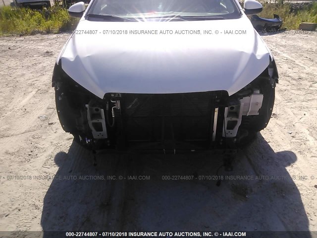 1G1JA6SH0F4186852 - 2015 CHEVROLET SONIC LS WHITE photo 6