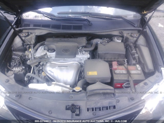 4T1BF1FK8EU404620 - 2014 TOYOTA CAMRY L/SE/LE/XLE 黑色 照片 10