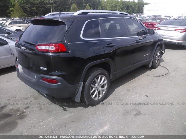 1C4PJLLX4JD503353 - 2018 JEEP CHEROKEE LATITUDE PLUS BLACK photo 4