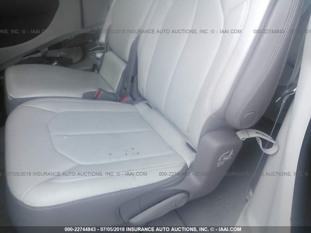 2C4RC1BG4HR543027 - 2017 CHRYSLER PACIFICA TOURING L 灰色 照片 8