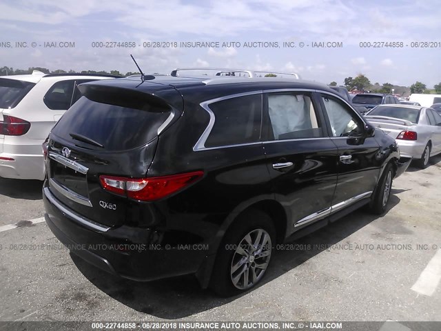 5N1AL0MM1FC539755 - 2015 INFINITI QX60 შავი ფოტო 4
