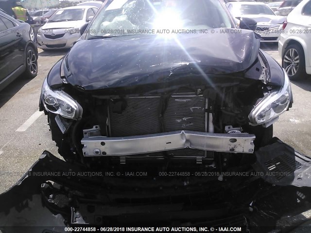 5N1AL0MM1FC539755 - 2015 INFINITI QX60 შავი ფოტო 6