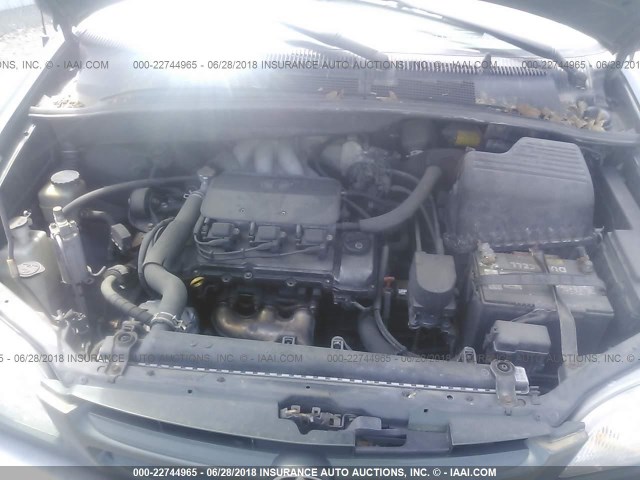 4T3ZF13CXXU110464 - 1999 TOYOTA SIENNA LE/XLE GREEN photo 10