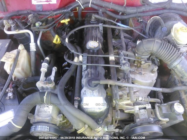 1J4FT28S0YL116676 - 2000 JEEP CHEROKEE SE RED photo 10