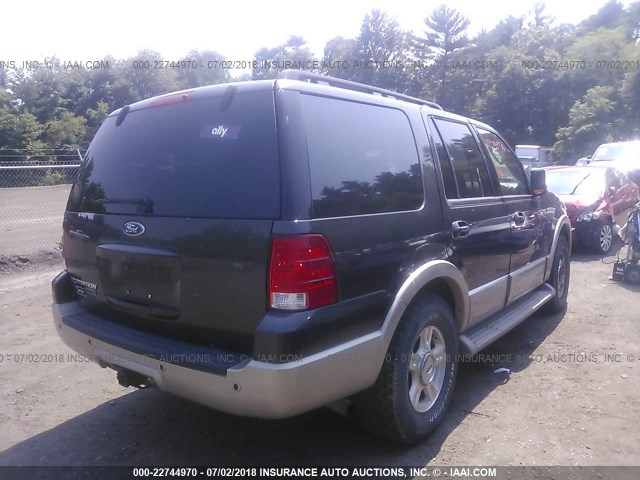 1FMFU18566LA93081 - 2006 FORD EXPEDITION EDDIE BAUER BROWN photo 4