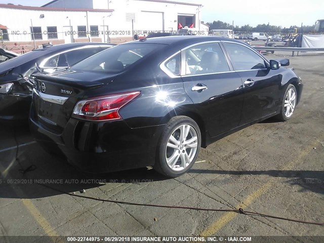 1N4BL3AP0DC133588 - 2013 NISSAN ALTIMA 3.5S/3.5SV/3.5SL BLACK photo 4