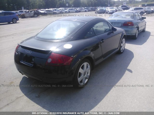 TRUUC28N9Y1032283 - 2000 AUDI TT QUATTRO BLACK photo 4