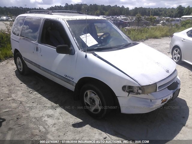 4N2DN11W3SD859118 - 1995 NISSAN QUEST XE/GXE WHITE photo 1