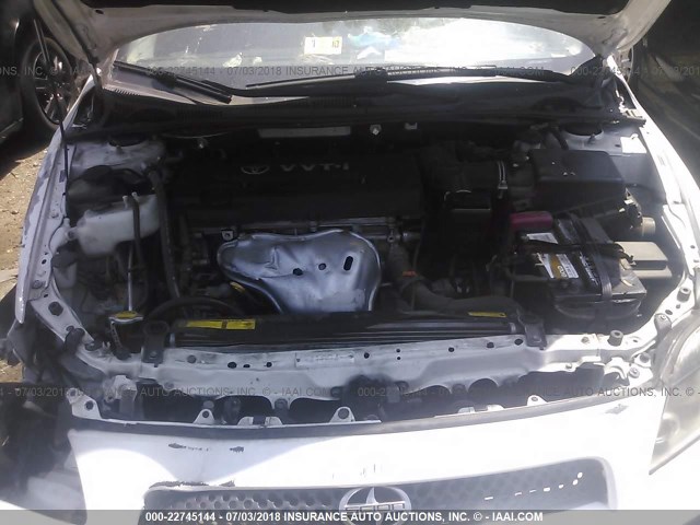 JTKDE3B72A0307095 - 2010 TOYOTA SCION TC 白色 照片 10