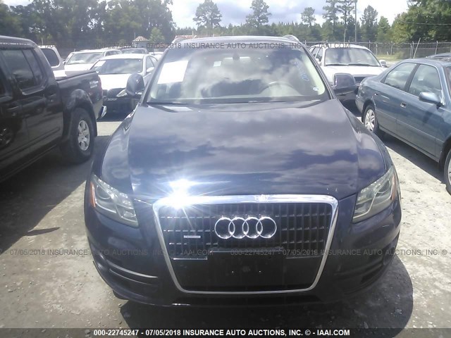 WA1KK78R49A026553 - 2009 AUDI Q5 3.2 BLUE photo 6