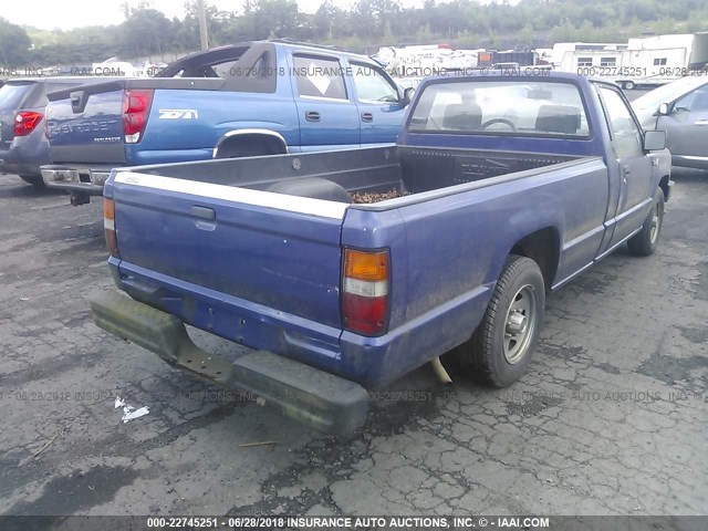 JB7FL29E4HP107955 - 1987 DODGE RAM 50 BLUE photo 4