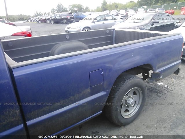 JB7FL29E4HP107955 - 1987 DODGE RAM 50 BLUE photo 8