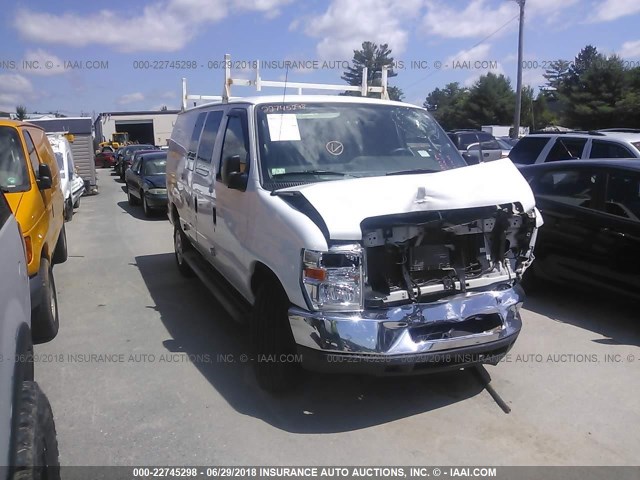 1FTNE2EW7CDA84119 - 2012 FORD ECONOLINE E250 VAN WHITE photo 1