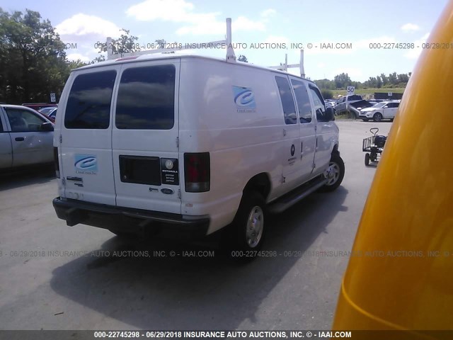 1FTNE2EW7CDA84119 - 2012 FORD ECONOLINE E250 VAN თეთრი ფოტო 4