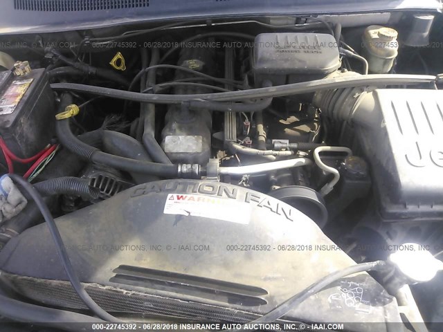 1J4GW48S14C305810 - 2004 JEEP GRAND CHEROKEE LAREDO/COLUMBIA/FREEDOM 深蓝色 照片 10