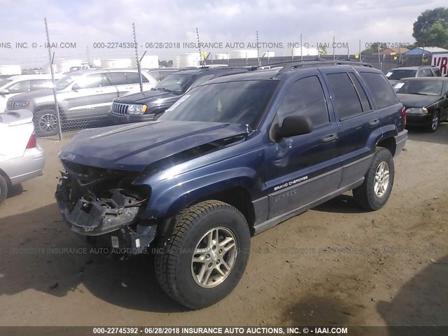 1J4GW48S14C305810 - 2004 JEEP GRAND CHEROKEE LAREDO/COLUMBIA/FREEDOM 深蓝色 照片 2