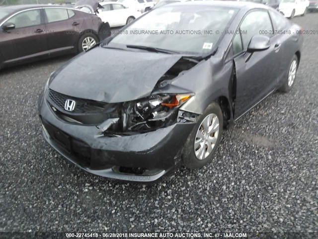 2HGFG3B56CH539823 - 2012 HONDA CIVIC LX 灰色 照片 6