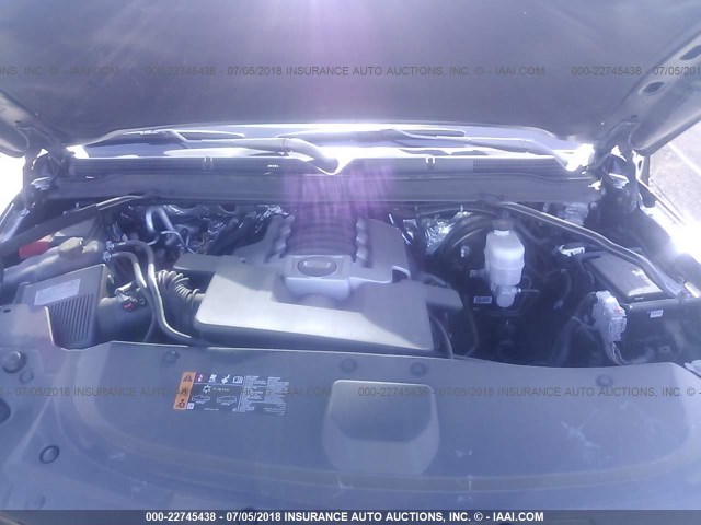 1GYS4HKJ6JR107790 - 2018 CADILLAC ESCALADE ESV LUXURY BLACK photo 10