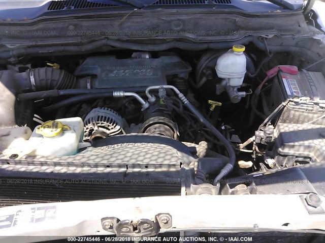 1D7HU18D65J538133 - 2005 DODGE RAM 1500 ST/SLT 银色 照片 10