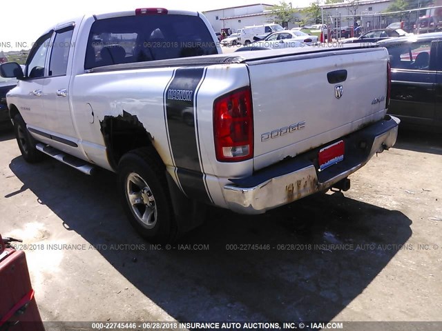 1D7HU18D65J538133 - 2005 DODGE RAM 1500 ST/SLT 银色 照片 3