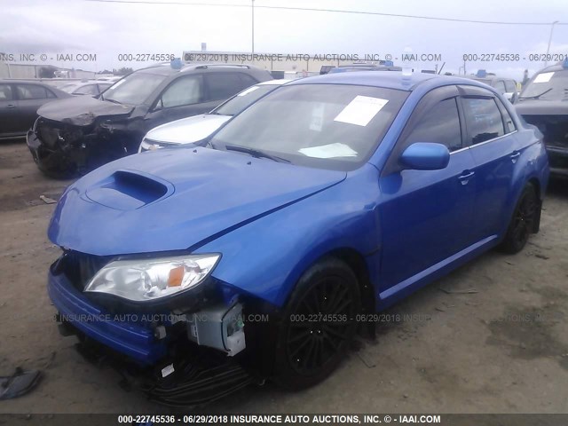 JF1GV7E61DG024025 - 2013 SUBARU IMPREZA WRX BLUE photo 2