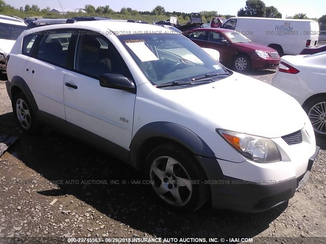 5Y2SM64843Z454963 - 2003 PONTIAC VIBE WHITE photo 1