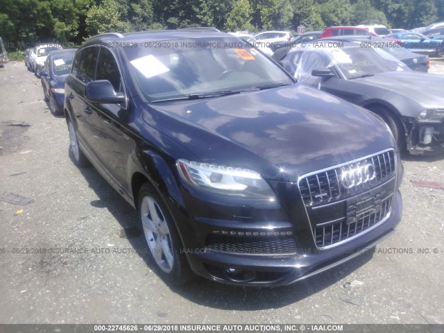 WA1DGAFE8CD001734 - 2012 AUDI Q7 PRESTIGE BLACK photo 1