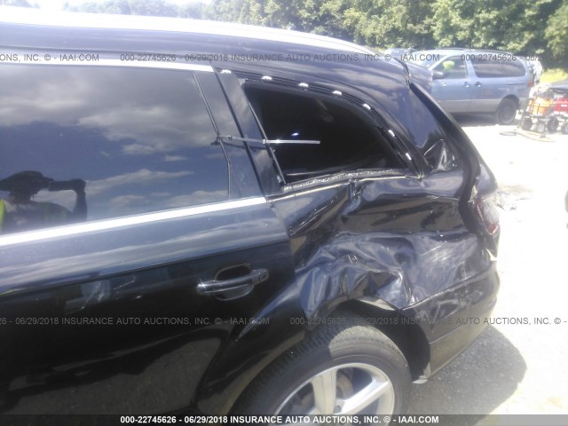 WA1DGAFE8CD001734 - 2012 AUDI Q7 PRESTIGE BLACK photo 6