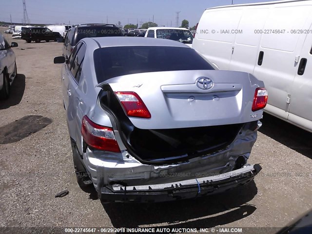 4T1BE46K39U896077 - 2009 TOYOTA CAMRY SE/LE/XLE SILVER photo 6