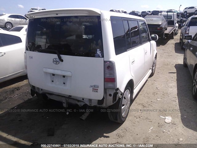 JTLKT324X64091494 - 2006 TOYOTA SCION XB Ağ foto 4