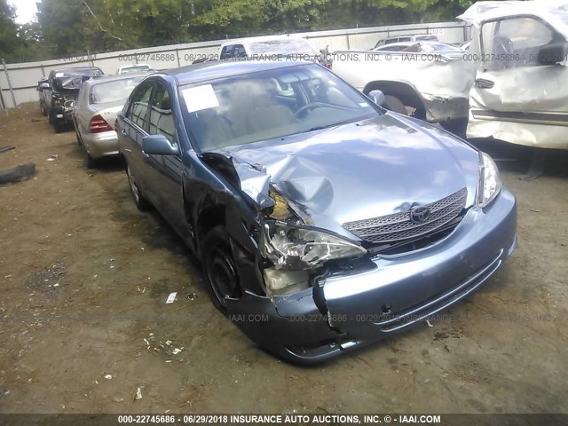 4T1BE32K04U865667 - 2004 TOYOTA CAMRY LE/XLE/SE Mavi foto 1
